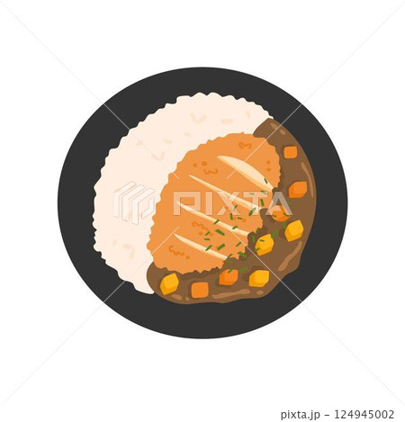 Japanese katsu Curry With Chicken Cutlet 124945002