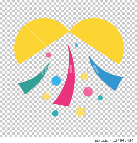 Simple Kusudama vector illustration material Simple Kusudama vector illustration material 124945434