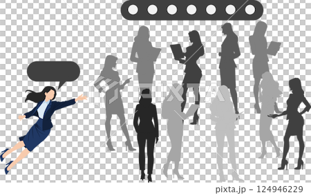 Graphic illustration of the helping behavior model Graphic illustration of the helping behavior model 124946229