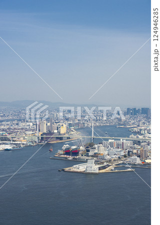 【縦写真】大阪市の風景 【縦写真】大阪市の風景 124946285