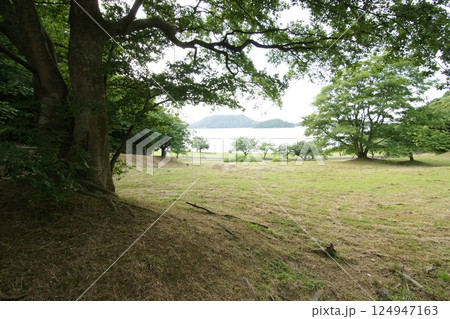 鳥取　四季の散歩　青島　 124947163