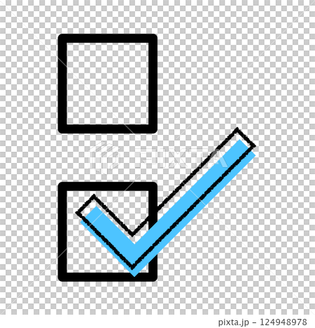 Check mark vector material 07 124948978