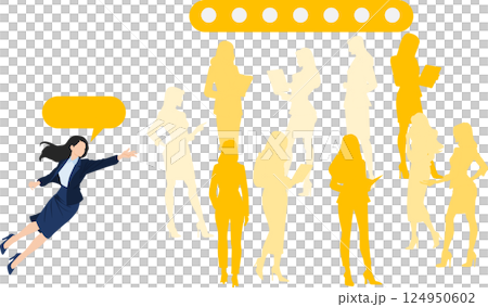 Graphic illustration of the helping behavior model 124950602