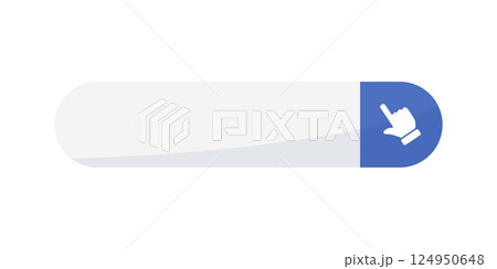 Click here empty banner icon in flat style. Ecommerce vector illustration on isolated background. Shopping button sign business concept. Click here empty banner icon in flat style. Ecommerce vector illustration on isolated background. Shopping button sign business concept. 124950648