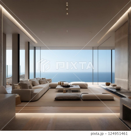 ホテルの部屋から見るホテル 124951461