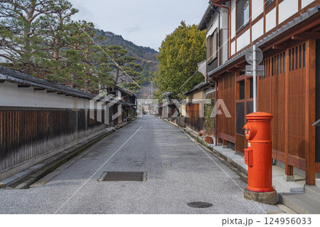 滋賀 近江八幡市八幡の町並み 滋賀 近江八幡市八幡の町並み 124956033