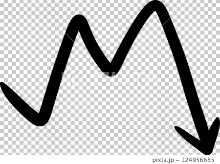 Hand drawing arrow symbol icon for decorate Hand drawing arrow symbol icon for decorate 124956685