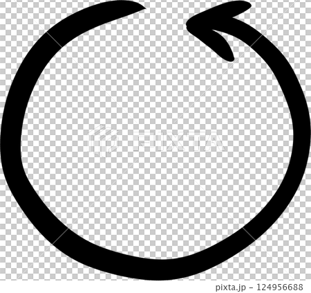 Hand drawing arrow symbol icon for decorate Hand drawing arrow symbol icon for decorate 124956688
