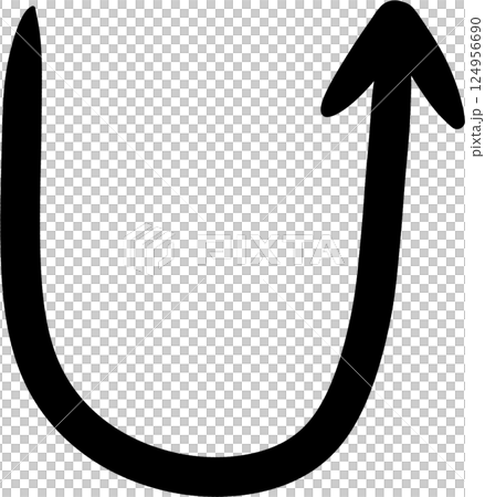 Hand drawing arrow symbol icon for decorate Hand drawing arrow symbol icon for decorate 124956690