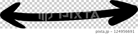 Hand drawing arrow symbol icon for decorate Hand drawing arrow symbol icon for decorate 124956691