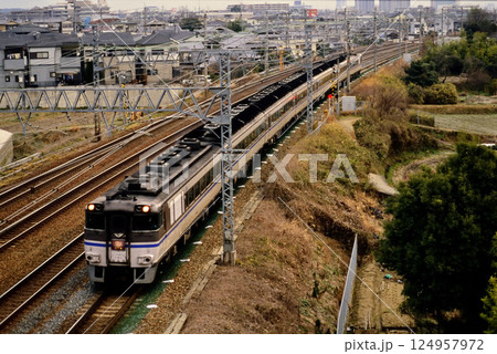 2007年 東海道本線を走るキハ181系かにカニエクスプレス 2007年 東海道本線を走るキハ181系かにカニエクスプレス 124957972