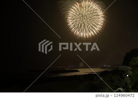 国東市（武蔵町）　大分合同新聞花火大会武蔵会場 124960472