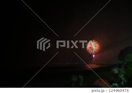 国東市（武蔵町）　大分合同新聞花火大会武蔵会場 124960478