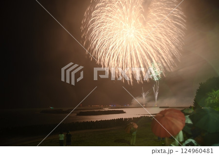 国東市（武蔵町）　大分合同新聞花火大会武蔵会場 124960481