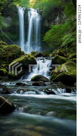 The Eternal Flow. A Waterfalls Grace 16-4 124961214