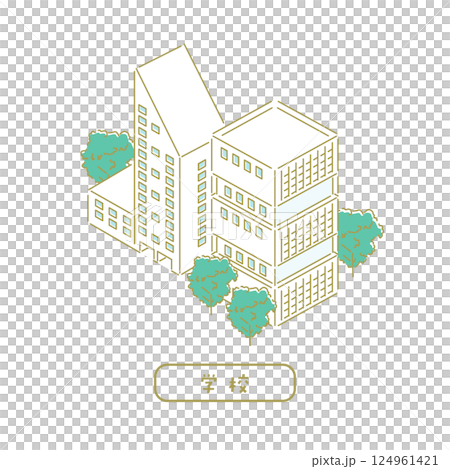 学校/先生のためのイラスト 学校/先生のためのイラスト 124961421