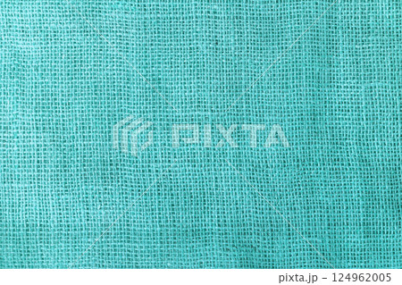 texture fabric burlap for sewing blue background color macro 124962005