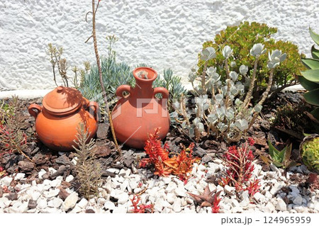 Park design in a mountain village in South America Park design in a mountain village in South America 124965959