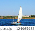 My Felucca, Old Egyptian Sailboat, Ride Down The Nile 124965982