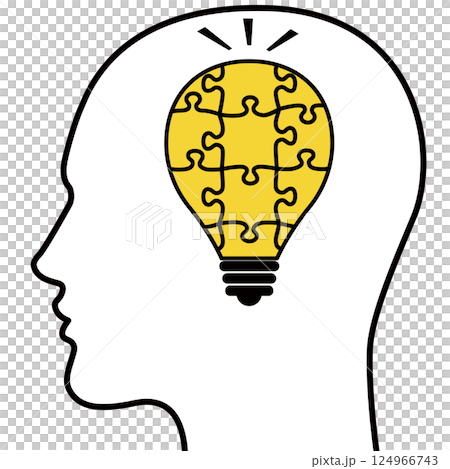 Light bulb and people illustration 124966743