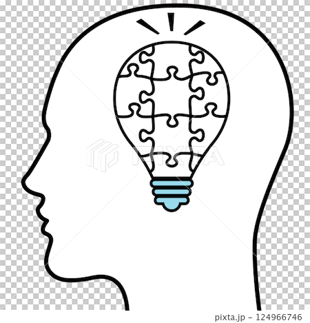 Light bulb and people illustration 124966746