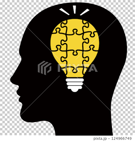 Light bulb and people illustration 124966749