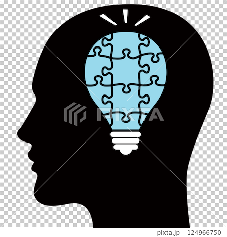 Light bulb and people illustration 124966750