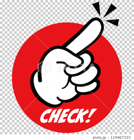 傳達支票的手形圖標 124967103