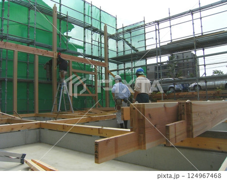 木組みの家05 木組みの家05 124967468