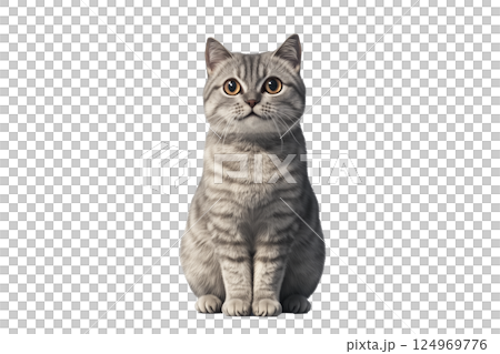 AI 產生的圖像：貓（png） 124969776