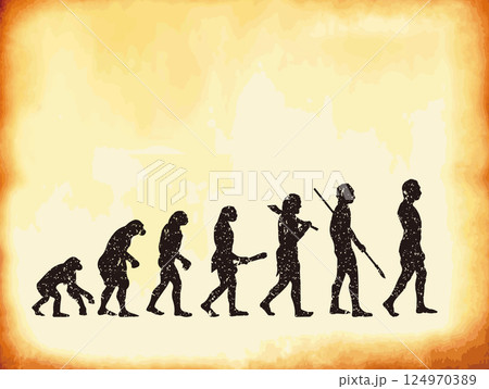 人類の進化 人類の進化 124970389