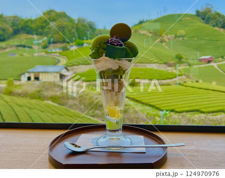 dan dan cafë 茶畑パフェ 124970976