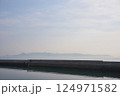 男木島から高松へのフェリーからの景色 124971582