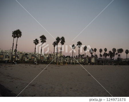 カリフォルニア 西海岸 ビーチ　サンタ・モニカ（Santa Monica） 124971878