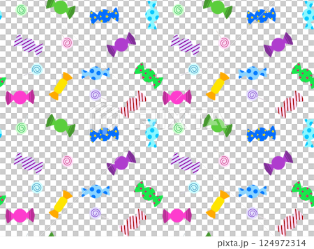 Candy seamless pattern G-1' 124972314