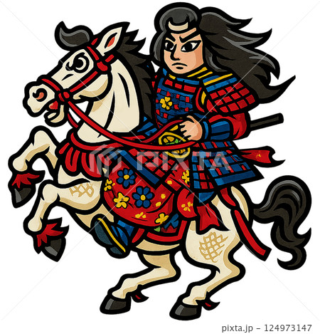 白馬に乗る 白馬に乗る 124973147