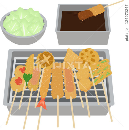 串かつ 串かつ 124973247