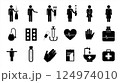 医療・健康アイコンセット 124974010