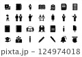 学校・教育アイコンセット 124974018