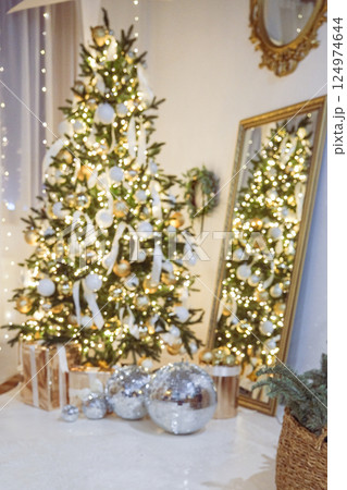 Winter Holiday Christmas and New Year Background Winter Holiday Christmas and New Year Background 124974644