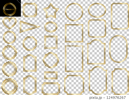 Frame 1, 1 gold Frame 1, 1 gold 124976267
