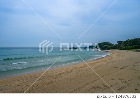 市後浜の風景 三重県志摩市 124976532