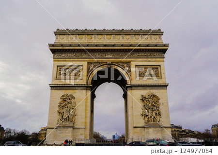 パリの凱旋門 124977084