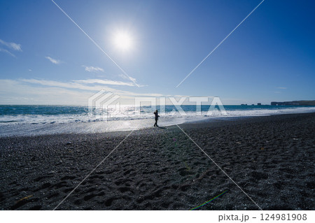 ブラックサンドビーチ 124981908