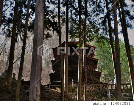 国宝八角三重塔 124982051