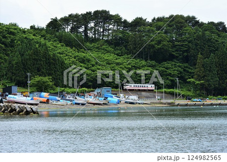 津軽線キハ40系（普通列車） 124982565