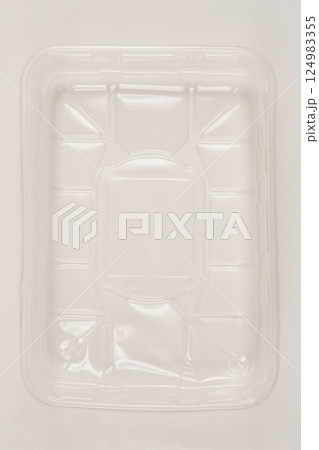 Plastic food container 124983355