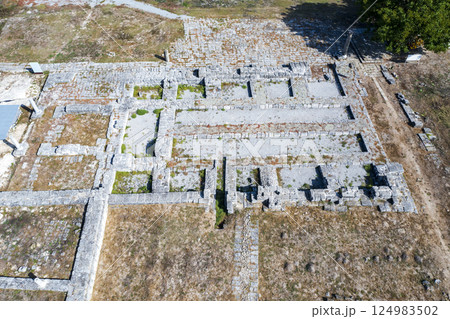 Remains of the throne palace Remains of the throne palace 124983502