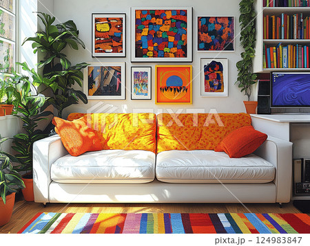 カラフルな部屋 #05 カラフルな部屋 #05 124983847