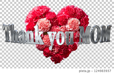 3DCG人物「謝謝媽媽」母親節 124983937